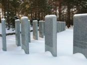 Cmentarz zimą
