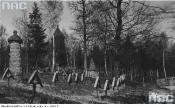 Cmentarz latem 1918 roku