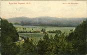 Widok na dolinę Szmelty od strony południowo- zachodniej. Pocztówka wydana w czerwcu 1909 roku