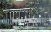 Ogrody Hotelu Schmelzthal, pocztówka z 1906 r.