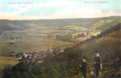 Widok na Dolinę Szmelty na pocztówce z października 1904 r.