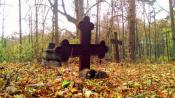 Cmentarz jesienią