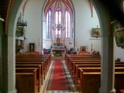 wnętrze kościółka