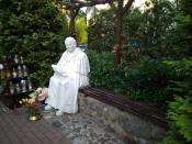 Ławeczka św. Jana Pawła II