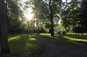 Widok na park w Smolnicy