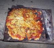 Pizza z kurkami :-)