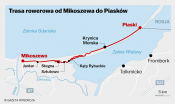 Mapka trasy R10 MIKOSZEWO-PIASKI-TRASA1