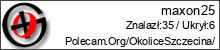 Opencaching PL - Statystyka dla maxon25 Opencaching PL - Statystyka dla maxon25